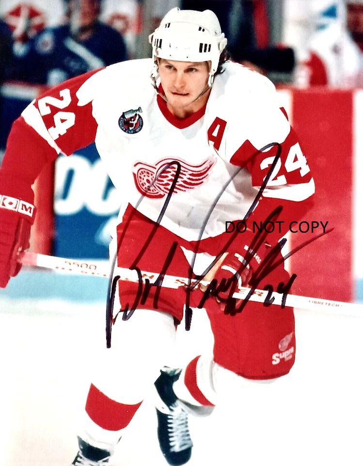 BOB PROBERT - DETROIT RED WINGS Autographed Signed 8x10 Reprint Photo #2 !! - Image 1 of 1