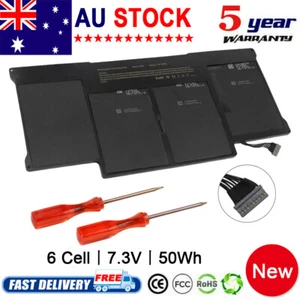 2012-2017 For Apple MacBook Air 13 inch A1466 Battery Fit P/N:A1496 A1405 A1377 - Picture 1 of 8