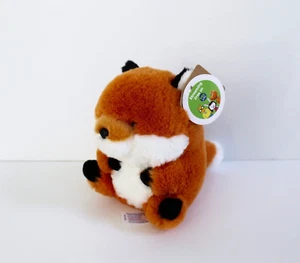 Aurora Rolly Haustier orangefarbener Fuchs Mini Plüschtier Stofftier 5 Zoll - Bild 1 von 4
