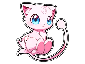 Neue süße wasserdichte Vinyl Aufkleber Abziehbild gestanzt - Bild 1 von 1