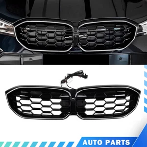 For 2023-2025 330i 330e M340i Front Grilles Modify Upgrade LED Grilles - Picture 1 of 2
