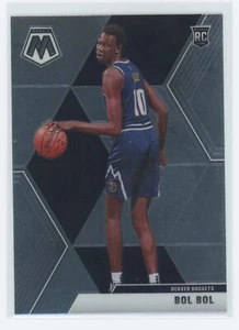 Bol Bol 2019-20 Panini Mosaic - Tarjeta base de novato #222 Nuggets - Imagen 1 de 2