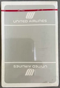Tarjetas de juego de United Airlines - grises con logotipo de tulipán - SELLADAS - Imagen 1 de 1