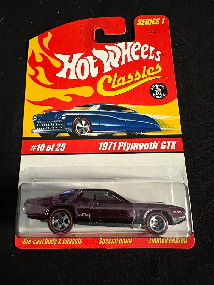 2004 Hot Wheels Classics 1971 Plymouth GTX Orange Series 1 # 10 of 25