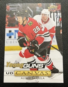 2019-20 UPPER DECK UD CANVAS YOUNG GUNS #C92 ALEKSI SAARELA - Picture 1 of 2