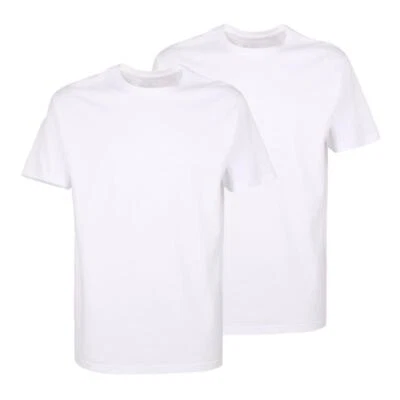Ceceba Herren T-Shirts 2er Pack Rundhals 1/2 Arm Shirt Baumwolle ohne Seitennaht - Bild 1 von 4
