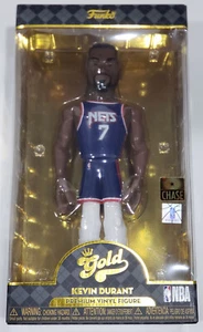 New Sealed Kevin Durant Funko Gold Vinyl 12 in CHASE Figure NBA Brooklyn Nets - Picture 1 of 9