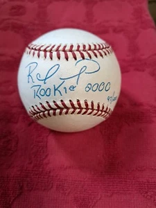 Rafael Furcal signed baseball ROY inscription Beckett - Picture 1 of 5