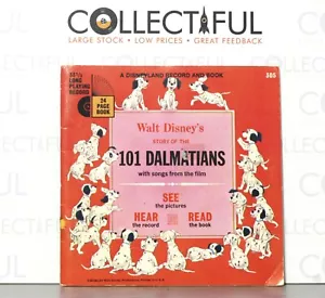 DISNEYLAND #305 - 101 DALMATIANS - 24pp BOOK & 7" VINYL SINGLE - 1965🔥 - Imagen 1 de 3