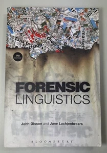 Forensic Linguistics by June Luchjenbroers and John Olsson - Picture 1 of 11