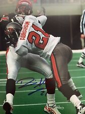 Donnie Abraham 1996-2001 Tampa Bay Buccaneers Autographed 8x10 Photo Proof COA