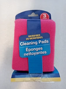 Microfiber Cleaning Pads multicolor 3 pack - Picture 1 of 6