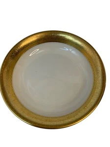 Rare Lenox Westchester Gold-Encrusted Dessert Bowl M-139 China 8679 MULTIPLE - Picture 1 of 8