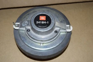 Genuine JBL 2418H-1 High Frequency Drivers with JBL Diaphragms **FULLY TESTED** - Picture 1 of 3