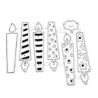 Birthday Candle Metal Cutting Dies Stencil DIY Scrapbooking Album Card Embosing