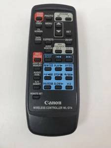 Canon WL-D74 Camcorder Wireless Remote Control Tested And Cleaned - Picture 1 of 6