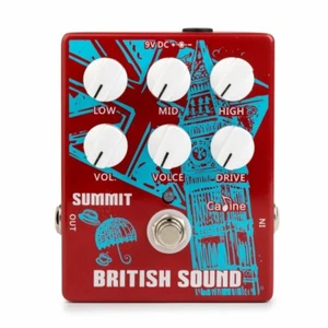 Caline CP-58 British Sound Distortion British Guitar Tones Effect Pedal New - Picture 1 of 4