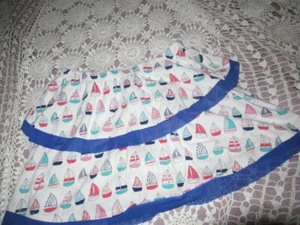 euc Garnet Hill sailboat skort girls 12  free ship USA - Picture 1 of 2