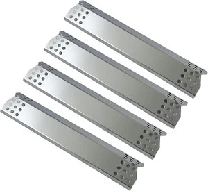 DP130 Stainless Steel Heat Shield 4-Pack for Various Gas Grills - Foto 1 di 12