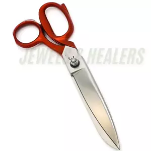 10" Heavy-Duty Sewing Scissors for Fabric,Leather,Upholstery,Dressmaking & Craft - Picture 1 of 2