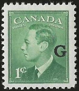 🍁Canada #O16 "KING GEORGE VI" Brand New 1950 Poste Postage G Issue - Picture 1 of 2
