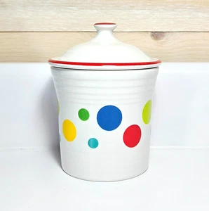 Fiesta HLCCA 2025 Exclusive Dancing Dots Jam Jar - Fiestaware - Picture 1 of 5