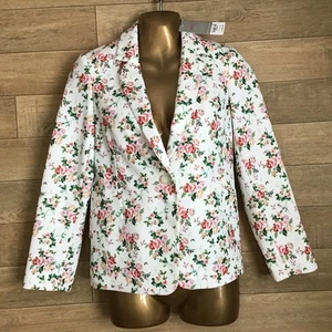 Dorothy Perkins Petite Floral Summer Jacket SIZE UK 6 - EU 34 - US 2 RRP £35 NEW - Picture 1 of 11