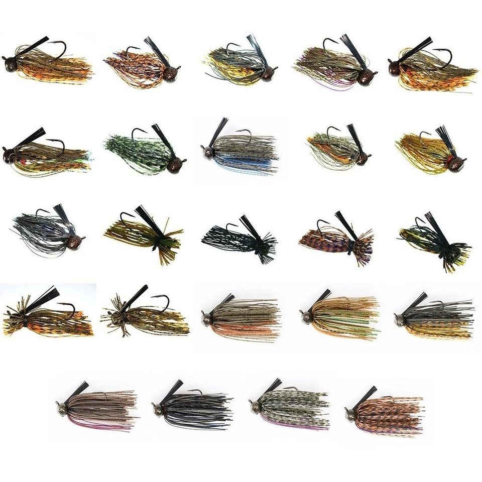 Paquete de 2 señuelos de pesca Jewel Football Jig Foto 1 de 1
