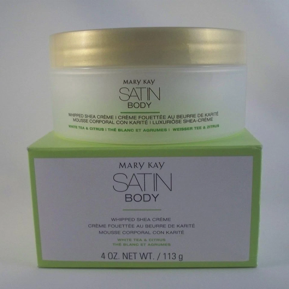 CREMA DE KARITÉ AZOTADA cuerpo satinado Mary Kay té blanco y cítricos nueva en caja sellada Foto 1 de 1