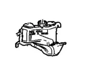 COOLANT RESERVOIR 23159167 2009-2017 CHEVROLET TRAVERSE - Image 1 of 4