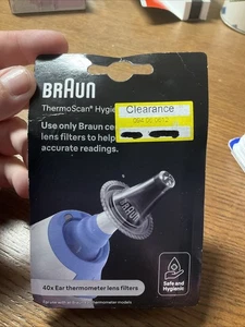 Braun ThermoScan Hygienisches Ohrthermometer Linsenfilter, 40er Pack - Bild 1 von 2