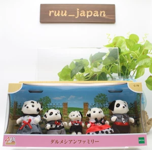 Sylvanian Families Puppen [Dalmatiner Familie] C-79 ST Mark zertifiziert Alter 3 NEU - Bild 1 von 10