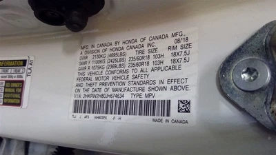 AC Compressor Turbo Canada Market Fits 17-22 CR-V 12116440 - Image 1 of 4