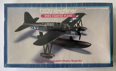 Lindberg OS2U Kingfisher 1/72 Scale Model Kit 590-93 (1986) NISB - Image 1 of 4