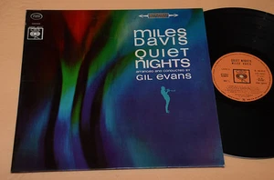 MILES DAVIS LP QUIET NIGHTS 1°ST ORIG ITALY CBS ORANGE ANNI '60 EX ! TOP JAZZ !! - Picture 1 of 1