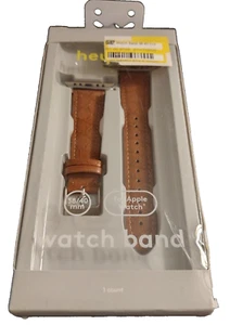 HEYDAY WATCH BAND 38/40mm FÜR APPLE WATCH BRAUN KROKODILMUSTER NEU - Bild 1 von 1