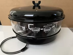 AIR PRECLEANER ASSEMBLY DONALDSON Height 7.68 inch Body 12.06 Outlet ID 5.03 - Picture 1 of 5