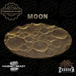 Bases - Moon - Oval 120x92mm (x1) - Imagen 1 de 1