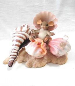 Muscheln Figur "Glücklich wie eine Muschel" bezaubernde Schwänze Sandstrand (Maus) [nicht mehr produziert] - Bild 1 von 6