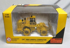 Norscot Caterpillar 836H Landfill Compactor 1/50 Scale Diecast Model 55205 NIB - Picture 1 of 4