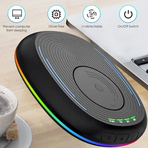 Maus Jiggler Mausbeweger USB Mouse Jiggler Nicht Nachweisbar mit Timer&7 Farben - Afbeelding 1 van 12