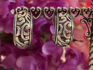 Silpada filigrane Ohrclips Sterlingsilber um 1380 - Bild 1 von 12