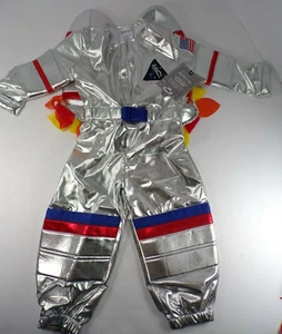 Disfraz de Halloween Pottery Barn para niños astronauta traje espacial iluminado 3T #531 - Imagen 1 de 6
