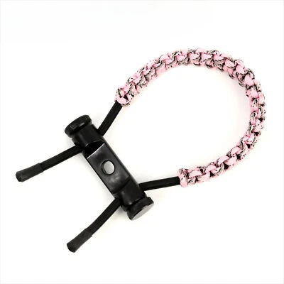 1x Compuesto Arco Muñeca Eslinga Correa Trenzada Cuerda Ajustable Tiro con Arco Caza Foto 1 de 4