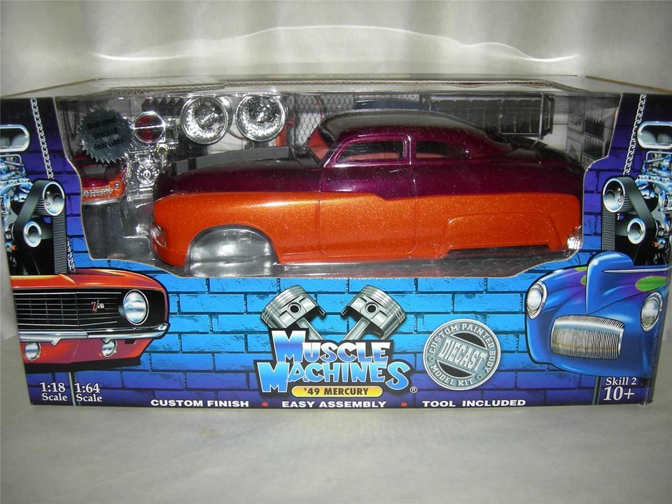 49 MERCURY IN RED BOTTOM AND PURPLE TOP  RARE Build IT Kit Mint in Box - Image 1 of 1