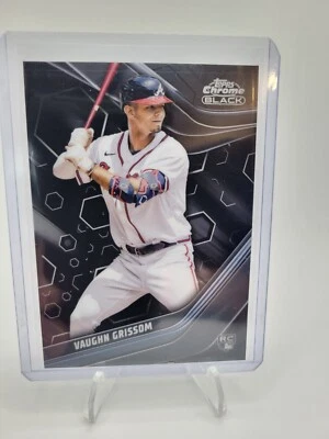 2023 Topps Chrome Black Vaughn Grissom - Image 1 of 2