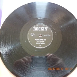 N- 78 John Lee Hooker Booker Rockin' 525 Pouring Down Rain / Stuttering Blues - Picture 1 of 2
