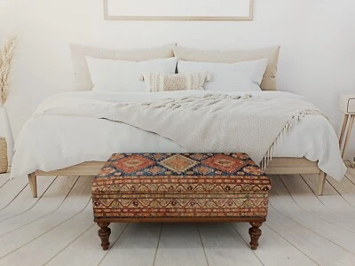 Storage Bench, Trunk Coffee Table, Upholstered Bench,Ottoman Bench,Hallway Bench - Image 1 of 4