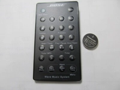 Bose Wave Music System Remote for AWRCC1, AWRCC2, III with New Battery Installed - Image 1 of 3
