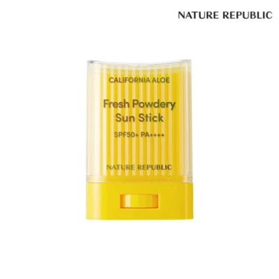 NATURE REPUBLIC California Aloe Fresh Powdery Sun Stick 24g SPF50+ PA++++ - Image 1 of 3